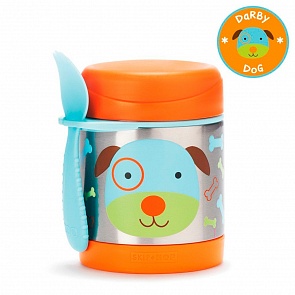 Термос со столовым прибором - Собака (Skip Hop, SH 252378veg)